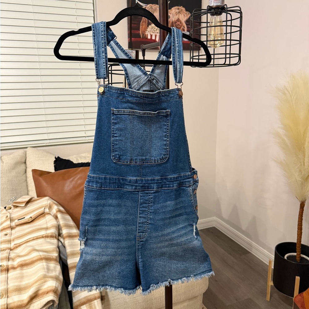 Blue Denim Overalls